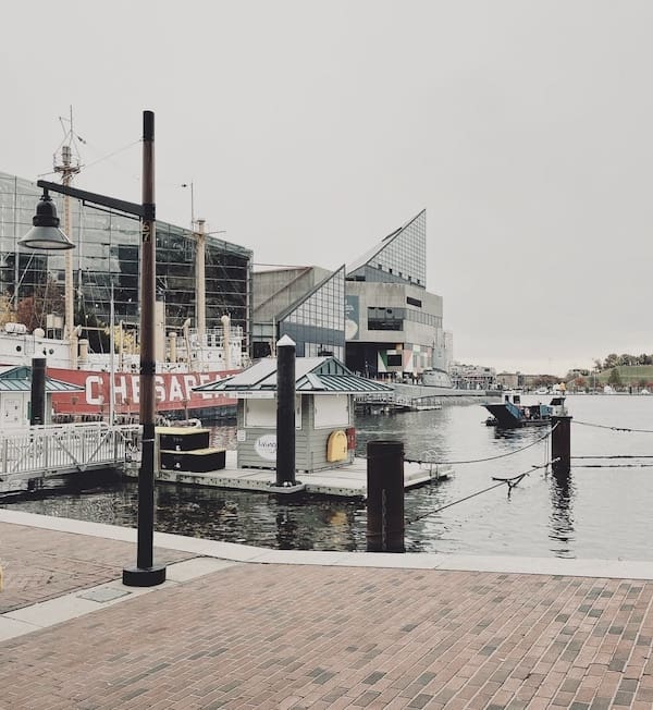 Den indre havn i Baltimore