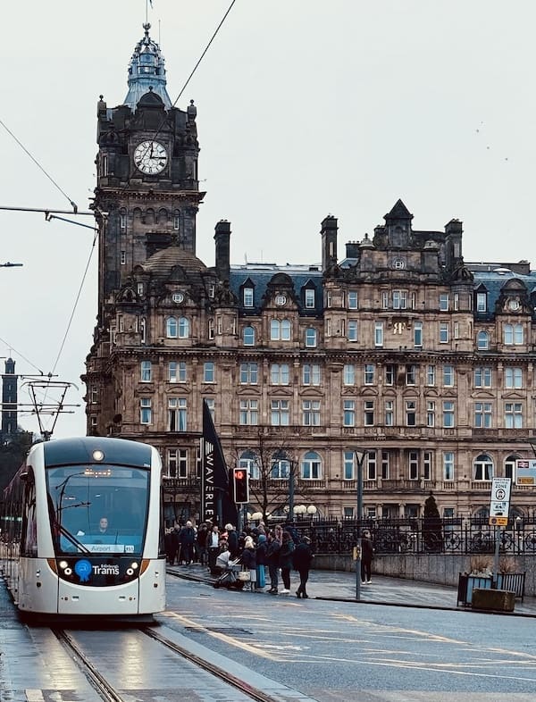 Den nye bydel i Edinburgh