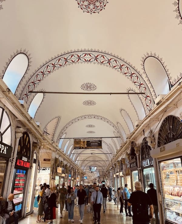 Den store basar i Istanbul