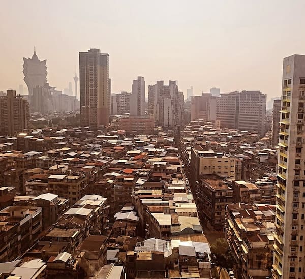 Udsigt over Macau by