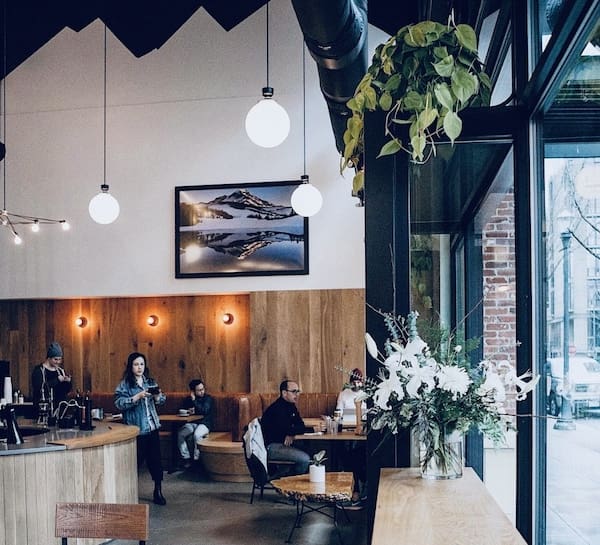 Kaffebar i Portland