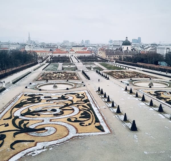 Belvedere-slottet i Wien